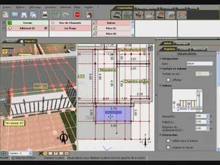 Architecture 3D 2010 Tutoriel 11 Le balcon