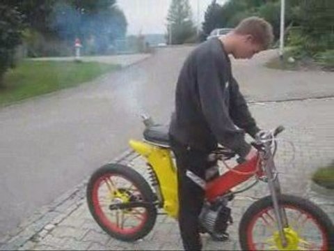 Puch Maxi Italkit premier démarage