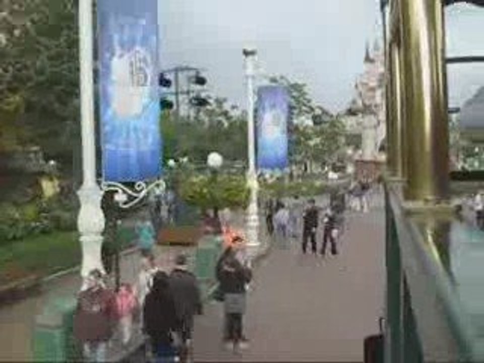 A ride with the double-decker bus...