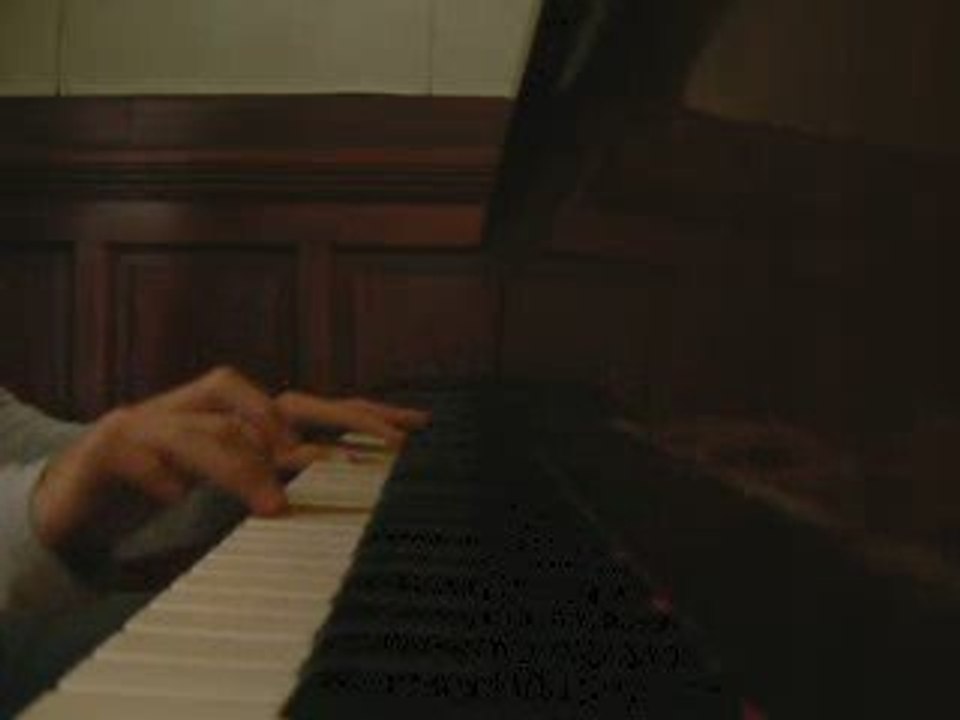 Morceau "La panthére rose" au piano