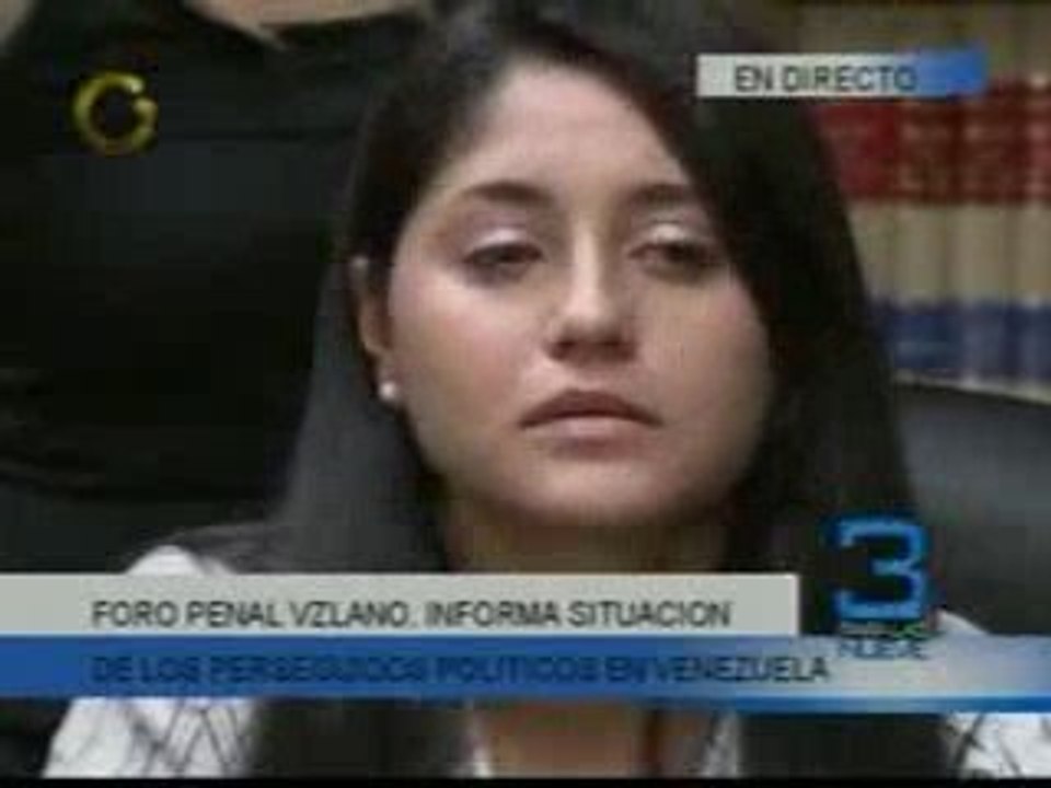 Foro Penal Vzlano informa situación sobre presos políticos