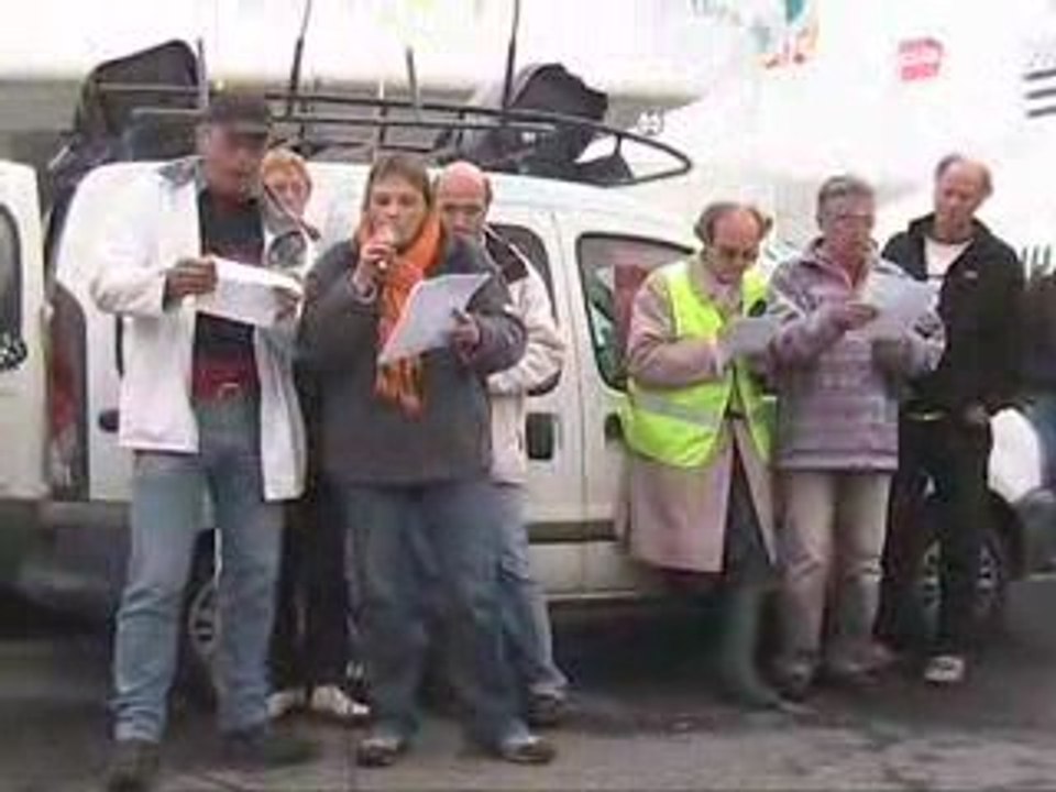 Alcatel Lucent - Non aux délocalisations