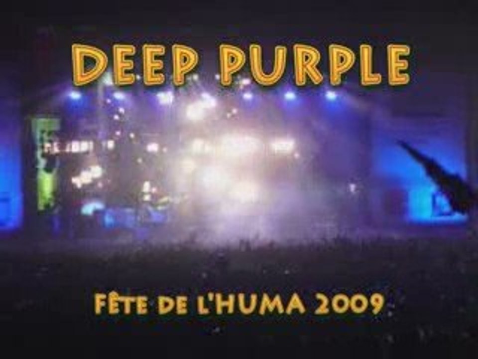 DEEP PURPLE fête de l' Humanité 2009