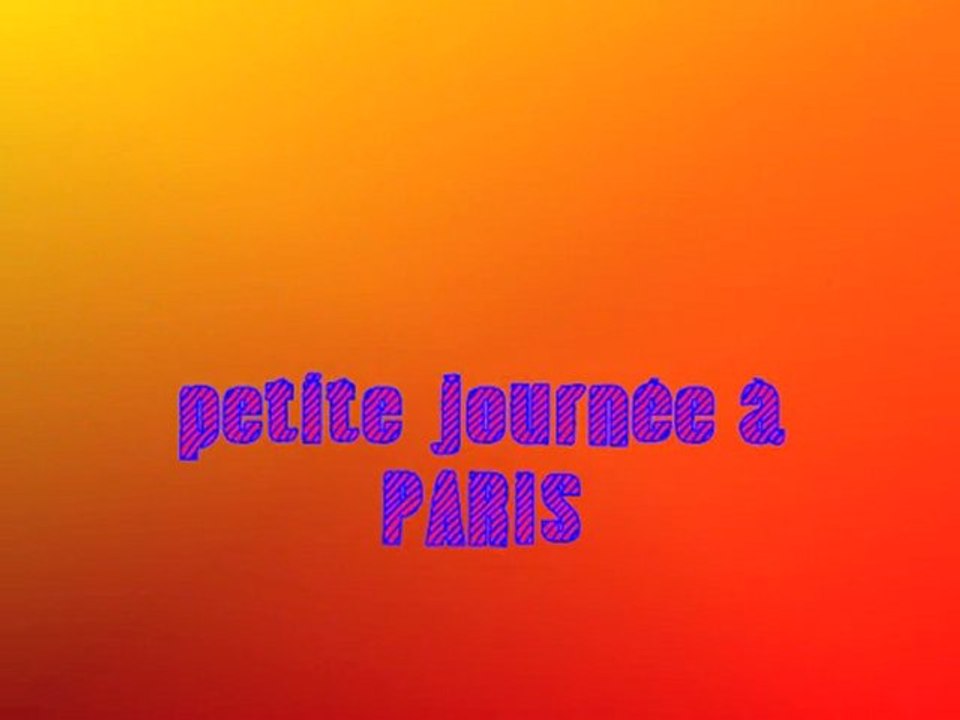 journée a pairs
