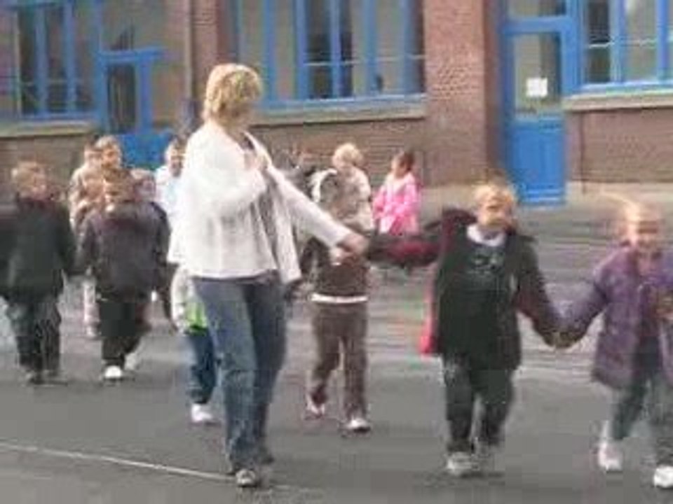 rentrée scolaire à l'école Herbin du Cateau-cambrésis