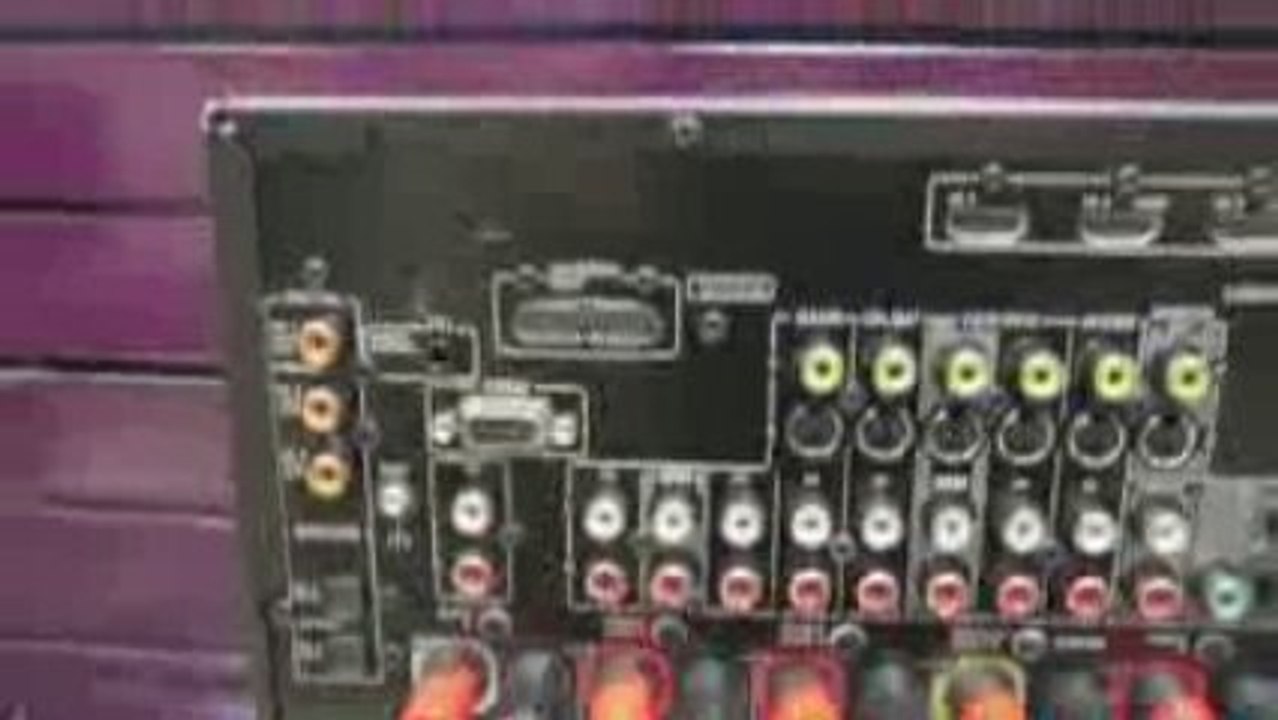 Onkyo TX-SR707 : amplificateur audio-vidéo