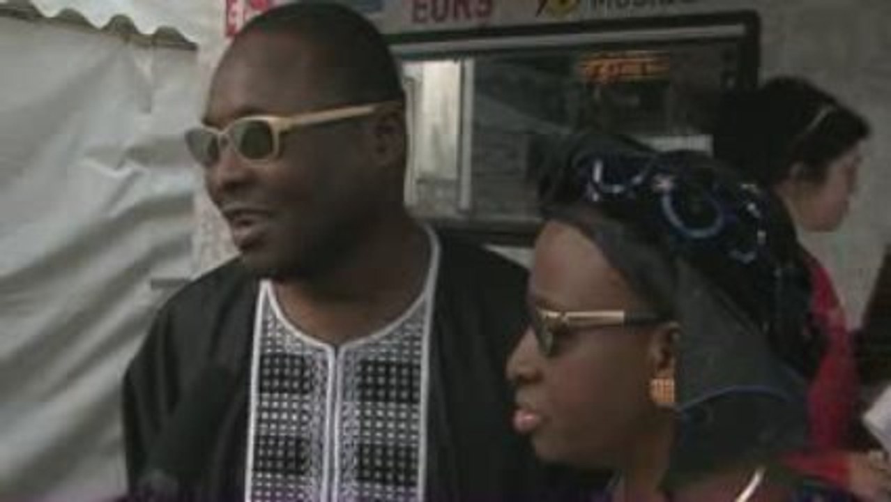 Interview Amadou et Mariam au chant du gros 2009