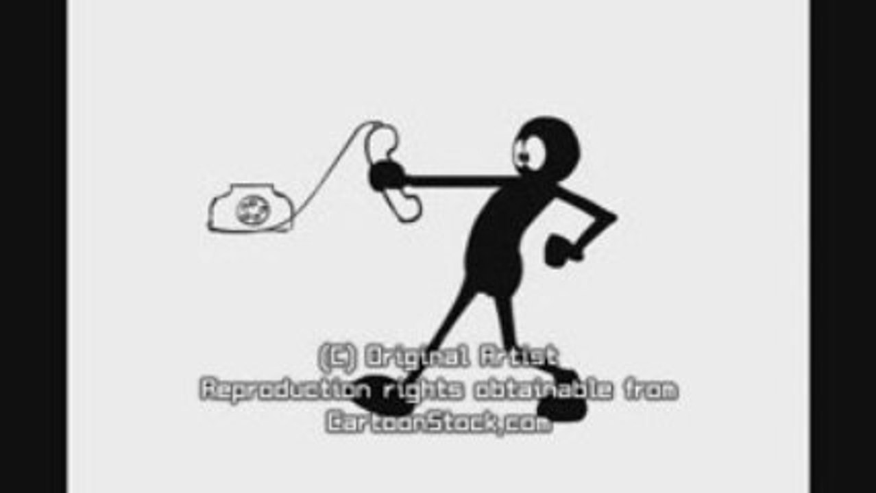 Ringing phone is answered with surprised (Silent. Loop)