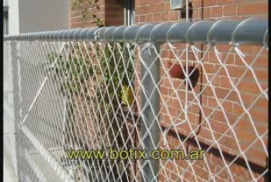Cerramiento de red - proteccion para balcon terraza