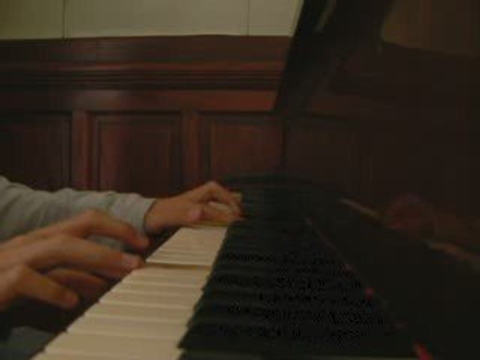 Morceau "The Boundless Ocean" au piano