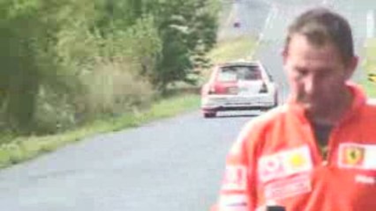 Rallye Bethune passage Marc De meyere/Antoine Guisse