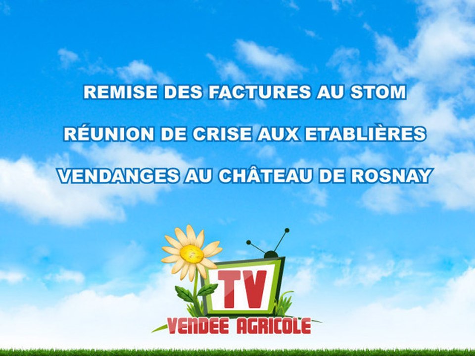 Journal TV Vendée Agricole 18 septembre 2009