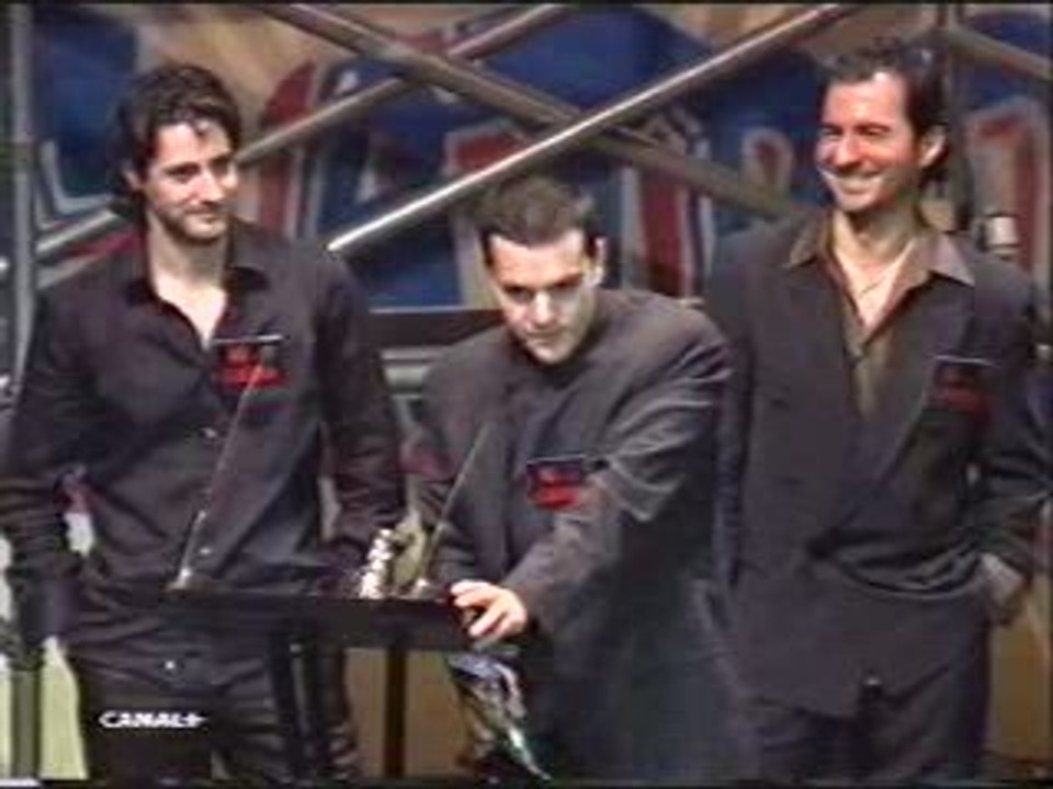 Miguel Hermoso en la Gala Unión de Actores 2002