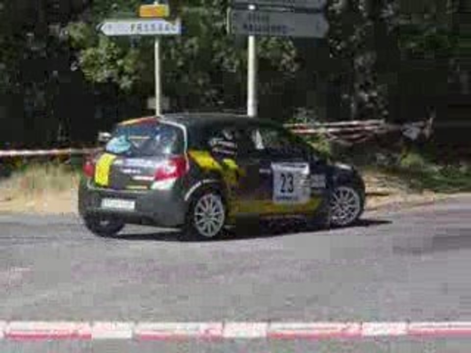 Rallye Cigalois 2009 équipage PERIER-FOMBARON