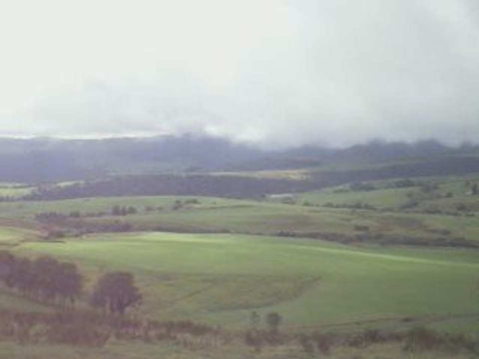 Col de la croix Morand: sur la route