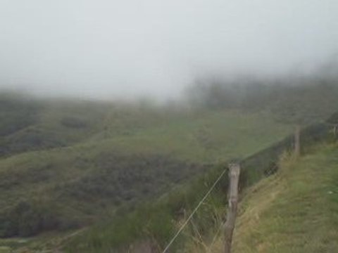 Col de la croix Morand: sur la route