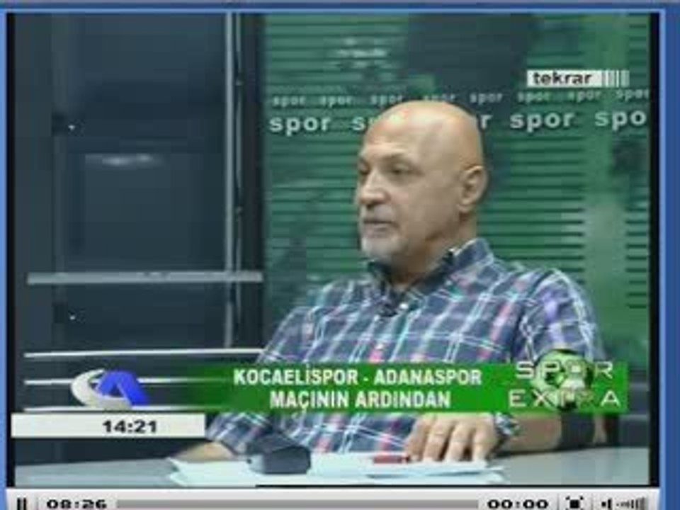 adnan ercanla kocaeli maçı sonrası değerlendirme.