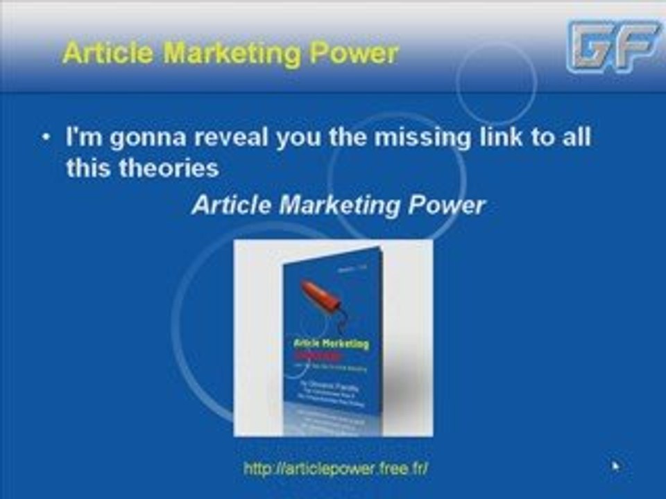 Easy Article Marketing - Article Marketing Power