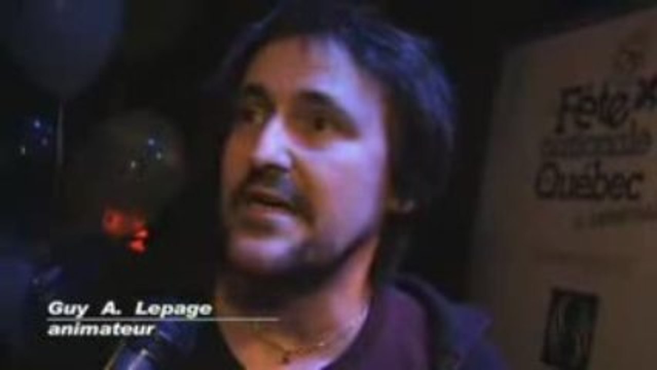 Guy A Lepage, parc Maisonneuve 24 juin 2009