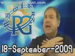RussellGrant.com Video Horoscope Virgo September Friday 18th