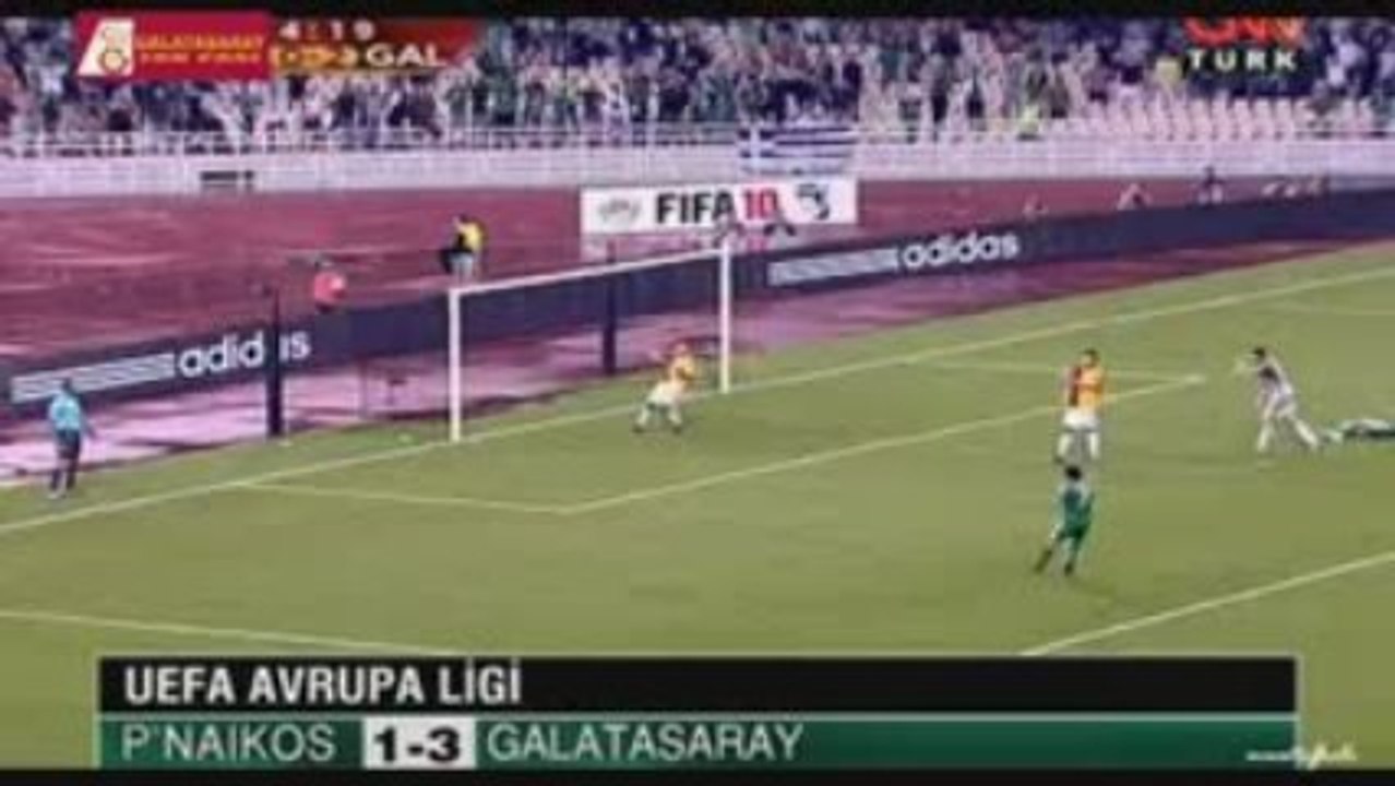 Panathinaikos 1 - 3 GALATASARAY Summary (Maçın Özeti)