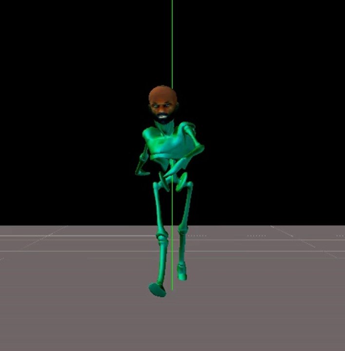 Introducing my Mr. Man. My 1st 3d character.