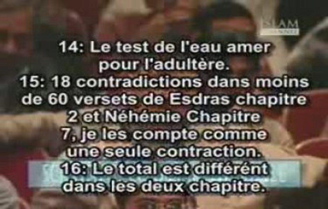 Erreurs dans la bible