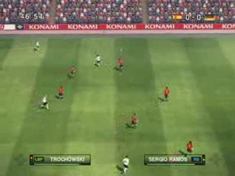 Pes 2010 Demo İspanya-Almanya gösteri maçı - Pckoloji TV