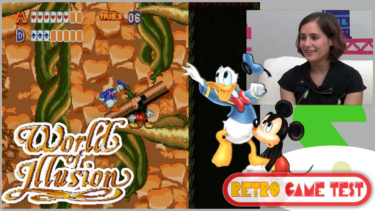 World of Illusion "Mega Drive" Retro Game Test
