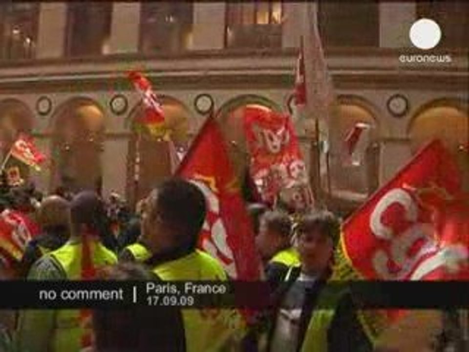 Démonstration de force des travailleurs de Continentale