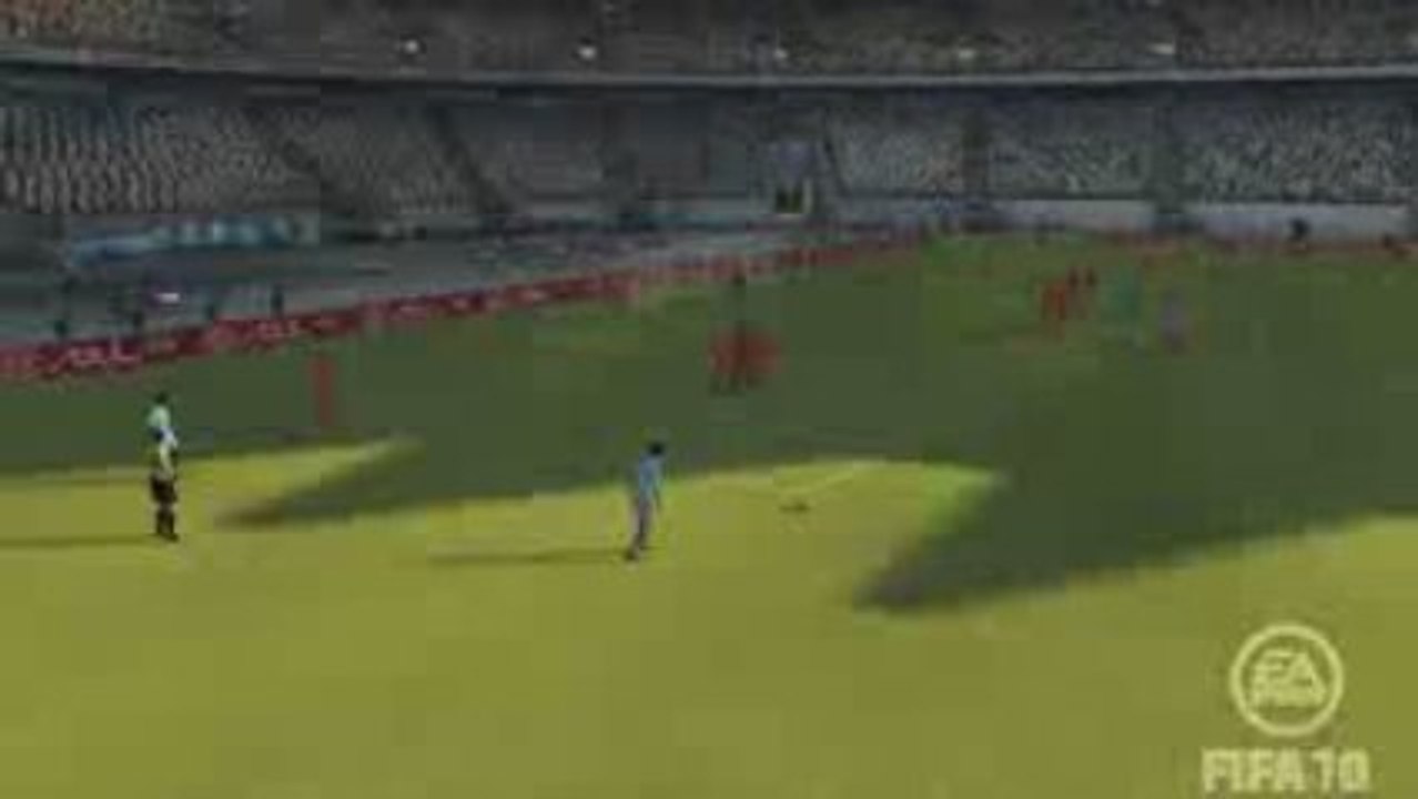 Coup-franc Lucho OM FIFA10.