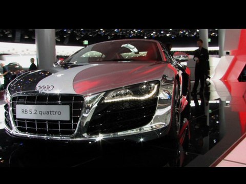 Audi R8 alu poli - Salon de Francfort iaa 2009