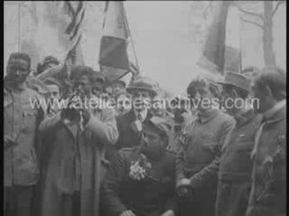 Paris le 11 Novembre 1918