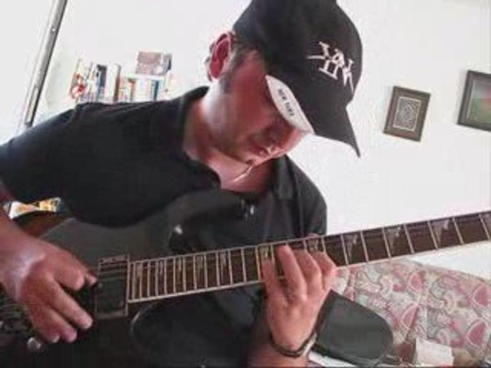 Speed guitar solo