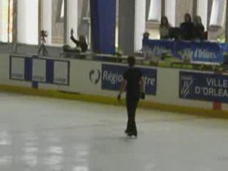 Brian Joubert Entraînement Master's 2009