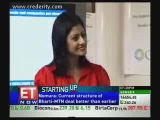 Crederity - Starting UP on ET NOW News