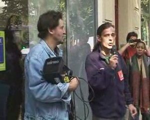 Grêve au bureau de poste de Paris 18