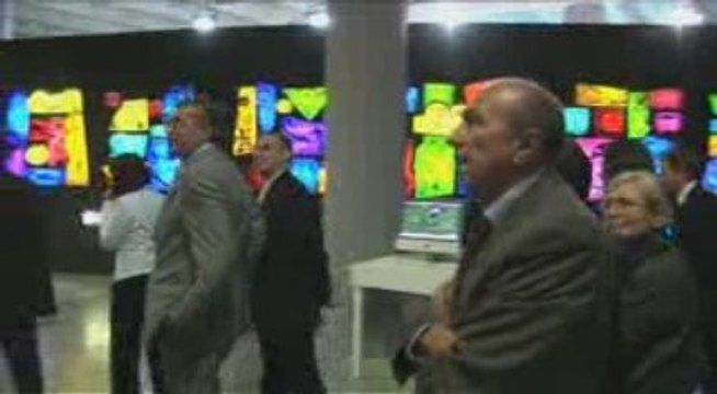 Vernissage de la Xe Biennale d'Art contemporain de Lyon