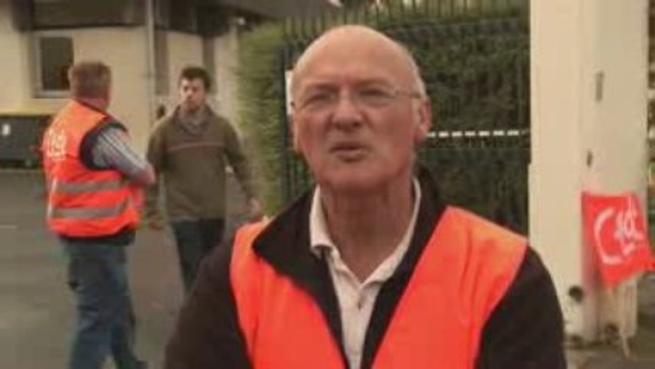 Grève à TDF Caen