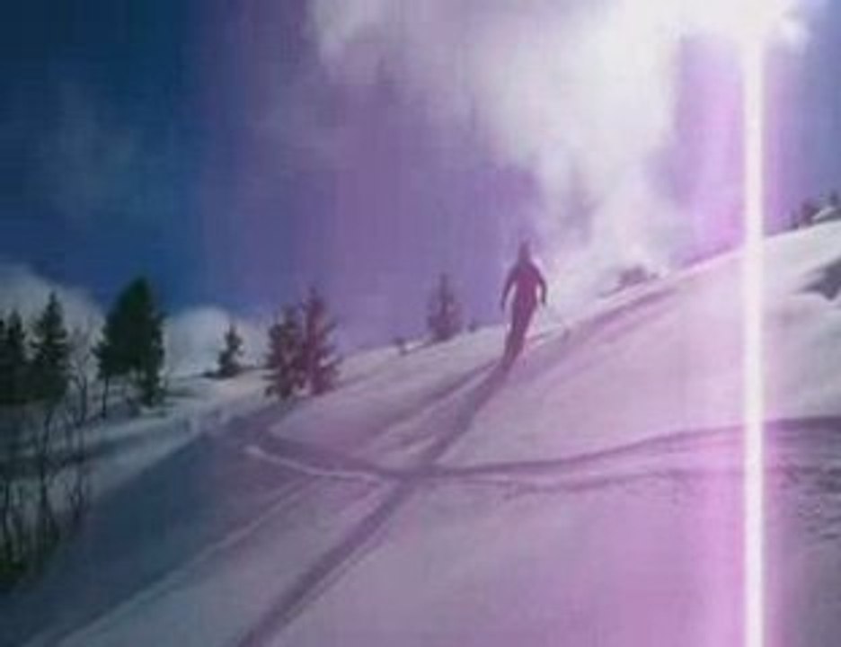 Ski hors piste à la Clusaz