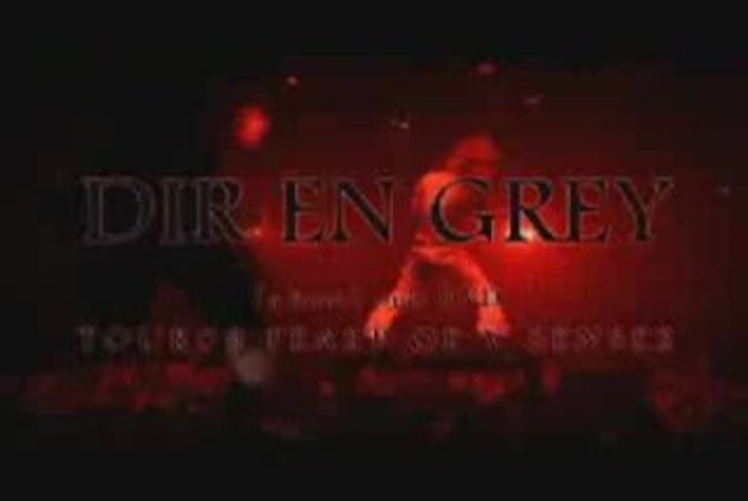 Dir en Grey - FEAST OF V SENSES TOUR DVD 「spot」xs