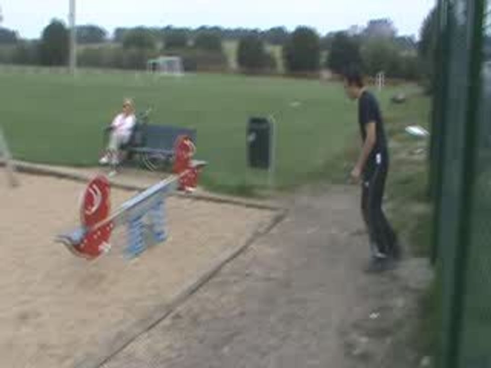 Salto Avant + Salto Arriere Sur Gravier