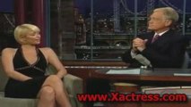 David Letterman and Paris Hilton