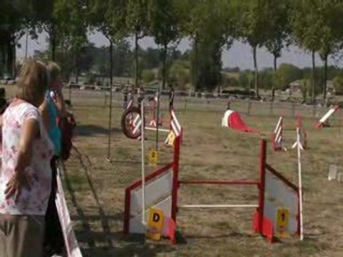 Agnès et VIP Mousquetaires Agility 2009