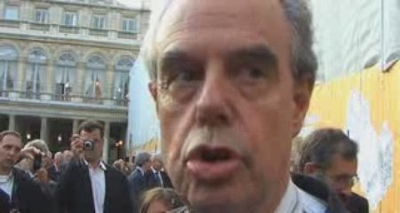 Vincennes : Journées du Patrimoine avec Frédéric Mitterrand.