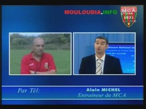 Alain Michel à propos du Derby NAHD-MC Alger