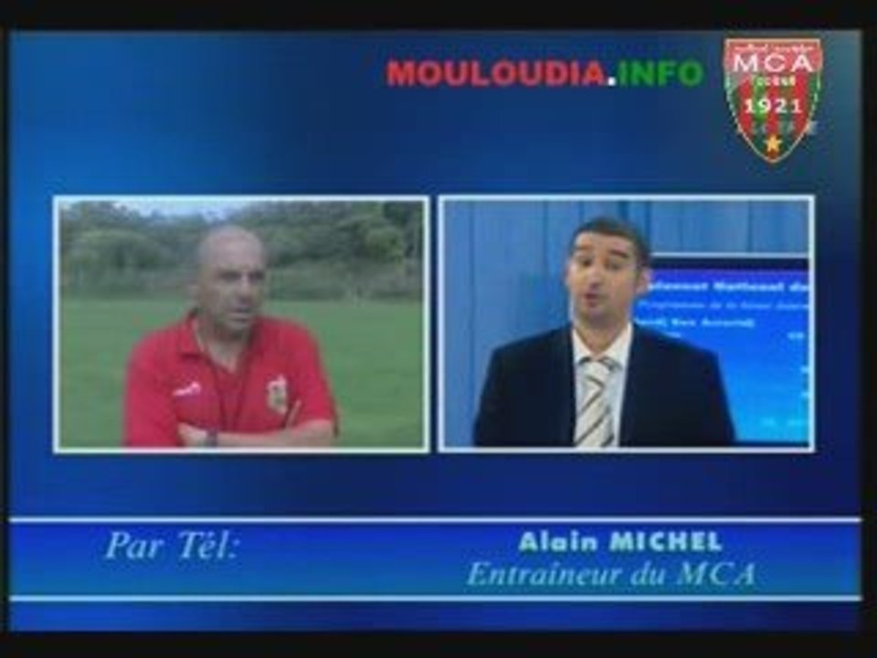 Alain Michel à propos du Derby NAHD-MC Alger