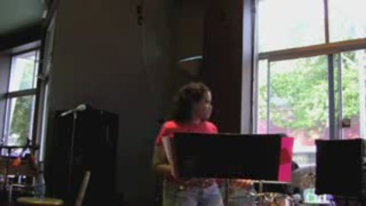 Camille sings, "Feeling Good"