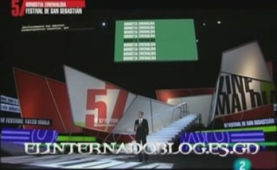 Martin Rivas en el Festival de San Sebastian