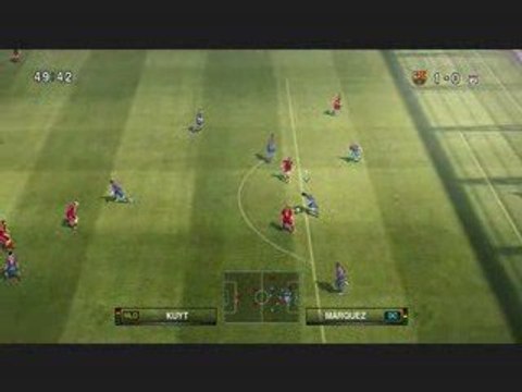 Barcelone 2 - 0 Liverpool Démo PES 2010 Ibrahimovic